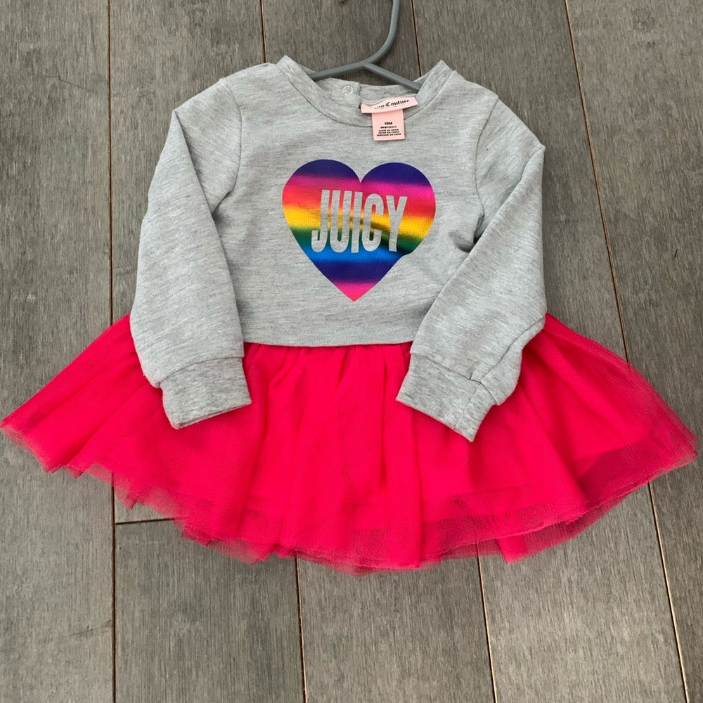 Juicy Couture tutu shirt dress